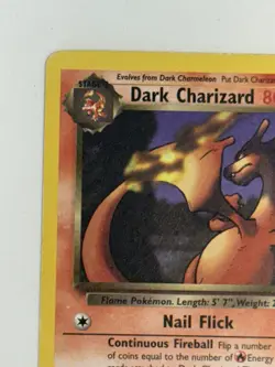 Pokemon TCG Dark Charizard 21/82 Team Rocket Non-Holo Unlimited Vintage - Image 2