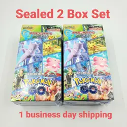 Pokemon Card Game Sword & Shield Pokemon GO Booster Box 2 Set s10b Sealed Japan - Image 1