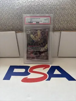 Noctowl SVP 141 Pokemon Center Stamped Promo Stellar Crown Card PSA 10 - Image 1