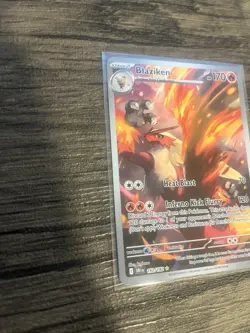 Blaziken Holo Pokemon Card 192/182 Sv10: Destined Rivals Mint Condition - Image 3