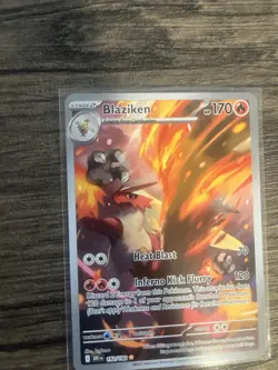 Blaziken Holo Pokemon Card 192/182 Sv10: Destined Rivals Mint Condition - Image 5