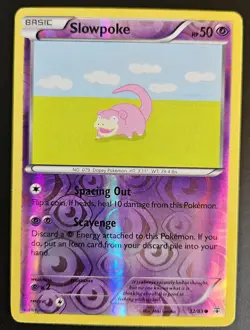 Slowpoke Generations 32/83 Reverse Holo Common Pokemon TCG MP - Image 1