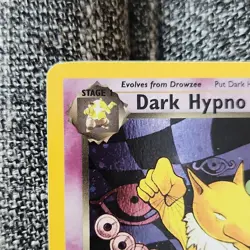Pokemon Dark Hypno Team Rocket 9/82 Holo Rare Stage 1 60 HP Wizards 2000 - Image 2
