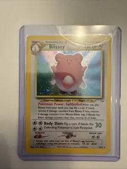Pokemon Neo Revelation Blissey 2/64 Holo Rare Card - Image 1
