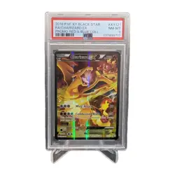 Pokemon Charizard EX XY121 PSA 8 NM-MT+ Red & Blue Collection Full Art Promo - Image 1
