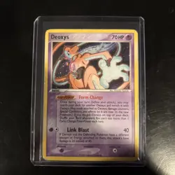 Pokemon TCG Deoxys (Normal) EX Deoxys 16/107 Holo Holo Rare - Image 1