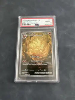 Pokemon SV03 Obsidian Flames Ninetales 199/197 Illustration Rare Holo PSA 10 - Image 1
