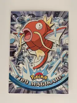 Topps Pokemon Magikarp 129 Series 3 Blue Logo Non Holo TV Animation Edition - Image 1