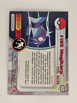 Topps Pokemon Magikarp 129 Series 3 Blue Logo Non Holo TV Animation Edition - Image 2