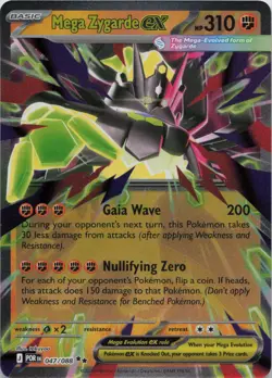Mega Zygarde ex 047/088 Double Rare Perfect Order Pokemon Near Mint - Image 1