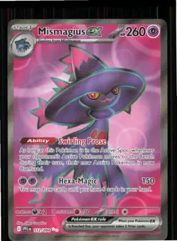 Mismagius ex 112/094 Ultra Rare Phantasmal Flames Pokemon Near Mint - Image 1