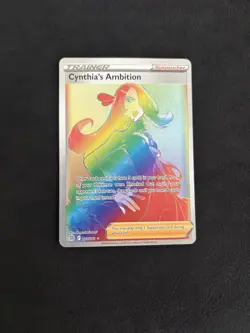 Cynthia's Ambition (Secret) 178/172 Swsh09:Brilliant Stars Holo Pokemon TCG - NM - Image 1