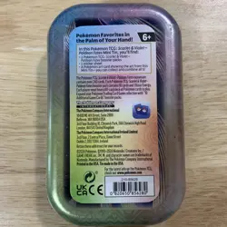 Pokemon Paldean Fates Mini Tin [Finizen] Brand New, Bubble MewUU 2 packs - Image 2