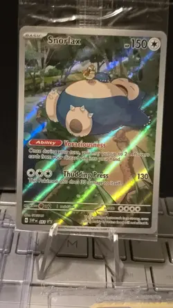 Snorlax #51 – SV151 Black Star Promo Pokemon TCG NM Mew - Image 1