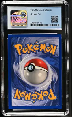 Ninetales 12/102 - 1999 Base Set - ERROR Square Cut Pokemon Base Set CGC 9 - Image 2