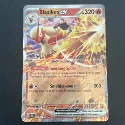 Blaziken ex 024/159 Holo Sv09: Journey Together Pokemon TCG NM 2025 - Image 1