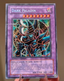 Yu-Gi-Oh! Dark Paladin - DMG-001 - Secret Rare - Limited Edition - Damaged - Image 1