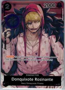 Donquixote Rosinante (Box Topper) OP02-108 English Paramount War - One Piece NM - Image 1