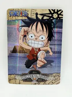 One Piece CCG Luffy Kid Special Doujin Kawaii Holo Art Card - Image 1