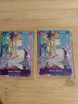 One Piece Black Maria Super Rare OP08-074 X2 - Image 1
