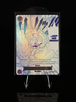 One Piece OP15-077 Lightning Dragon Alt Art Parallel Foil Holo NM/M Pack Fresh - Image 1