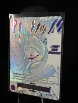 One Piece OP15-077 Lightning Dragon Alt Art Parallel Foil Holo NM/M Pack Fresh - Image 2