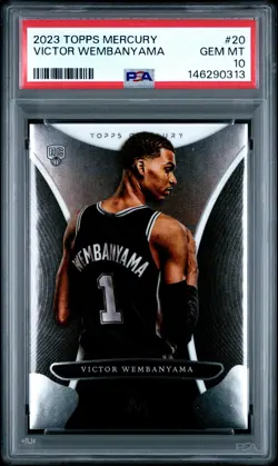 2023 Topps Mercury: Victor Wembanyama Victor Wembanyama PSA 10 GEM MINT - Image 1