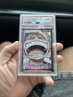 Monkey D. Luffy OP09-061 PSA 10 2024 Alternate Art Parallel One Piece Japanese - Image 1