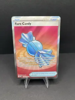 Rare Candy 175/132 Holo ME01 Mega Evolution Pokemon Trainer Card - Image 1