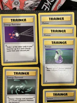 Pokemon TCG Base Set Shadowless Trainer 18 Card Lot - Image 2