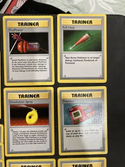 Pokemon TCG Base Set Shadowless Trainer 18 Card Lot - Image 4