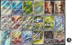 Pokemon 151 AR 18 Card FULL Complete Set SV2a Card 166/165-183/165 Japan - Image 2