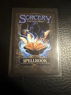 Sorcery Contested Realm SAMPLE Card Pre-alpha Sandstorm Non Foil - Image 2