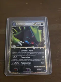 Pokemon Tyranitar PRIME 88/95 Unleashed Holo Rare Stage 2 Card 2010 Damaged - Image 1