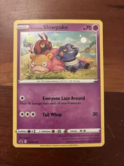 Galarian Slowpoke SWSH126 SWSH: Sword & Shield Promo Cards Holo - Image 3