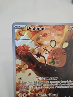 Dedenne Full Art Rare Card 093/088 English Perfect Order Pikemon - Image 2