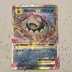 Pokemon M Slowbro EX 27/108 Ultra Rare Evolutions Mega Holo 220 HP Card - Image 1