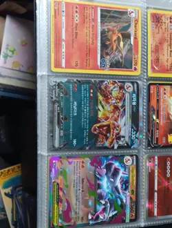 Charizard Lot 9 Card's Full Art's Holo And Reverse Holo Nice Pokemon Cards - Image 4