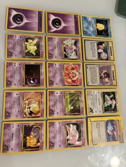Pokemon Gym Challenge Sabrina's 18 Card Lot Basic Pokemon Trainer Energy Regular - Image 1