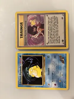 Pokemon Gym Challenge Sabrina's 18 Card Lot Basic Pokemon Trainer Energy Regular - Image 4