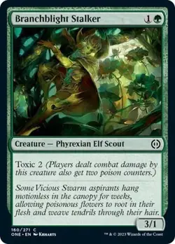 Branchblight Stalker (Foil) NM - MTG Phyrexia All Will Be One - Image 1