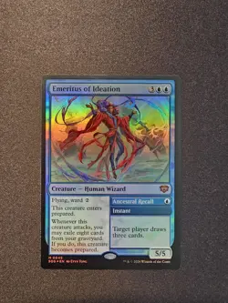 MTG Emeritus Of Ideation, Foil, Secrets Of Strixhaven, SOS 0045 - Image 1