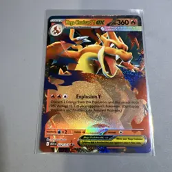 Pokemon TCG Mega Charizard Y Ex Holo Double Rare Ascended Heroes 22/217 2026 - Image 1
