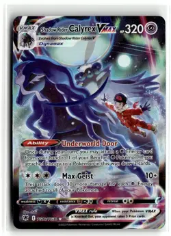 2022 Pokemon - Astral Radiance Shadow Rider Calyrex VMAX #TG18/TG30 - Image 1