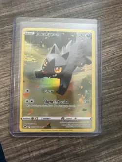 Pokemon Poochyena Holo GG33/GG70 Crown Zenith Galarian Gallery Ultra Rare 60 HP - Image 2