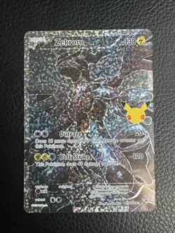 Pokemon TCG Zekrom Celebrations Classic Collection Holo 114/114 - Image 1
