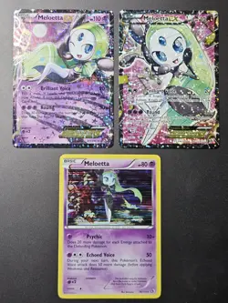 Pokemon Meloetta EX RC11/RC25, RC25/RC25, 78/113 Legendary Treasures English Lot - Image 1