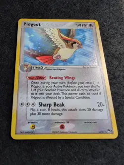 Pidgeot (2/17) Pokemon Pop Series 2 - Holo Rare - Swirl - Image 2