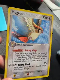 Pidgeot (2/17) Pokemon Pop Series 2 - Holo Rare - Swirl - Image 4