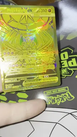 Mega Zygarde ex 124/088 Hyper Rare Gold Pokemon Perfect Order NM+ Pack Fresh - Image 2